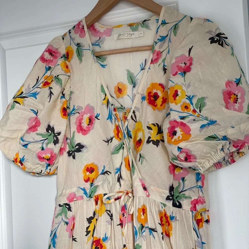 🚨 S O L D 🚨 Christy Dawn Desert 🌵 Bloom Dahlia Dress XS - Picture 5 of 16